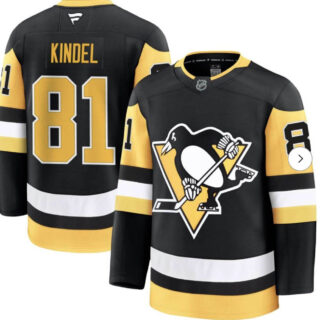 Pittsburgh Penguins #81 Ben Kindel Black 2024-25 Alternate Stitched Hockey Jersey