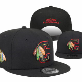 Chicago Blackhawks Stitched Snapback Hats 005