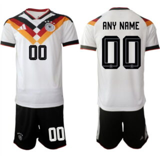 Men's Germany Custom White 2025 2026 Home Soccer Jersey Suit