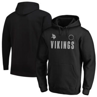 Men's Minnesota Vikings Black Big & Tall Chip Shot Hoodie