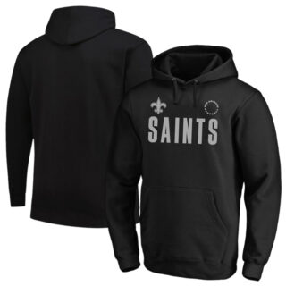 Men's New Orleans Saints Black Big & Tall Chip Shot Hoodie