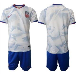 Men's United States Custom White 2026 World Cup Home Soccer Jersey Suit