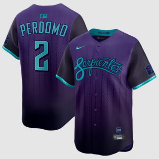 Men's Arizona Diamondbacks #2 Geraldo Perdomo City Connect Limited Jersey