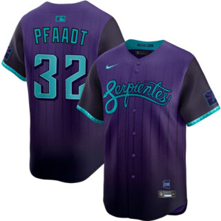 Men's Arizona Diamondbacks #32 Brandon Pfaadt City Connect Limited Jersey