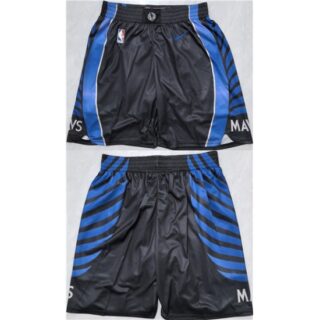 Men's Dallas Mavericks Black Shorts (Run Small)