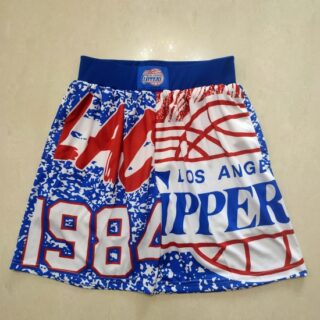 Mens Los Angeles Clippers Blue Shorts