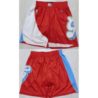 Men's Memphis Grizzlies Red City Edition Shorts (Run Small)