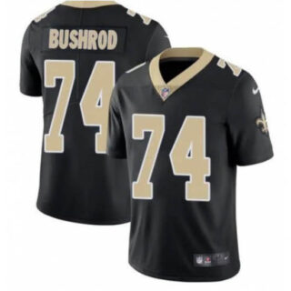 Men's New Orleans Saints #74 Jermon Bushrod Black Vapor Limited Stitched Jersey