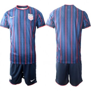 Men's USA Blank or Custom Team FIFA x World Cup 2026 Away On Field Suit Jersey