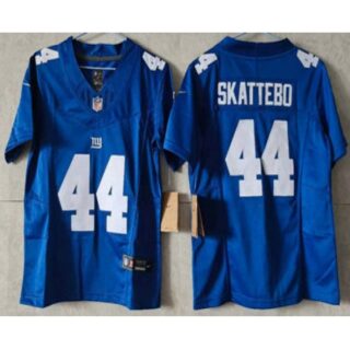 Youth New York Giants #44 Cam Skattebo Limited FUSE Blue Vapor Jersey
