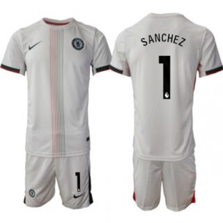Men Chelsea 2026 Soccer Jerseys White #1 SANCHEZ