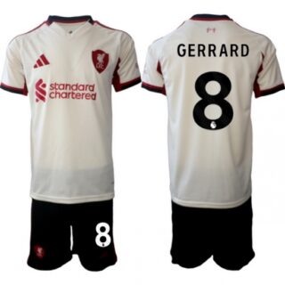 Men Liverpool 2026 Soccer Jerseys Beige #8 GERRARD
