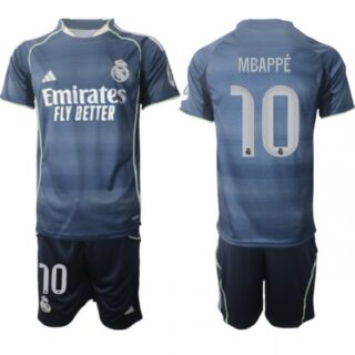 Men Real Madrid 2026 Soccer Jerseys DarkBlue #10 MBAPPE