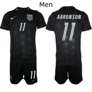 USA FIFA World Cup 2026 Navy Blue Soccer Jersey Brenden Aaronson #11