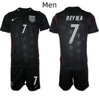 USA FIFA World Cup 2026 Navy Blue Soccer Jersey Giovanni Reyna #7