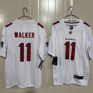 Men's Atlanta Falcons #11 Jalon Walker White 2026 New Vapor Untouchable Limited Stitched Football Jersey