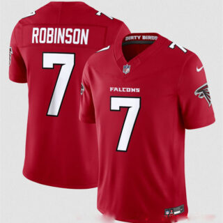 Youth Atlanta Falcons #7 Bijan Robinson Red 2026 F.U.S.E. Vapor Untouchable Limited Stitched Football Jersey