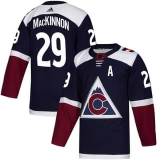 Men's Colorado Avalanche #29 Nathan Mackinnon Alternate Adidas Jersey