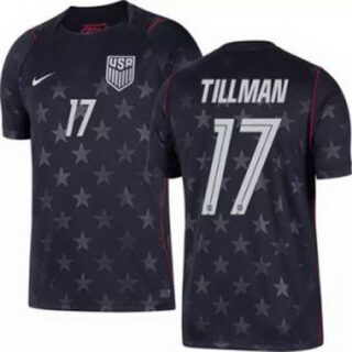 Men 17 Malik Tillman USMNT 2026 Home Stadium Replica Jersey