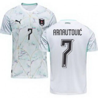 Men 7 Austria Marko Arnautovic World Cup Away Replica Jersey