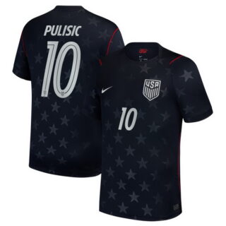 Christian Pulisic USMNT 2026 Away Stadium Replica Jersey Blue