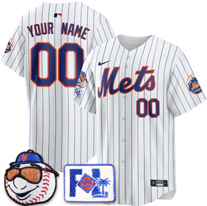 Custom GenderName New York Mets 2025 Spring Training BASEBALL Jersey All Stitched White