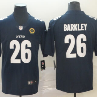 Giants 26 Saquon Barkley Navy City Edition Vapor Untouchable Limited Jersey