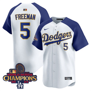Los Angeles Dodgers Gold 2025 Alternate Freddie Freeman #5 Jersey All Stitched