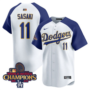 Los Angeles Dodgers Gold 2025 Alternate Roki Sasaki #11 Jersey All Stitched