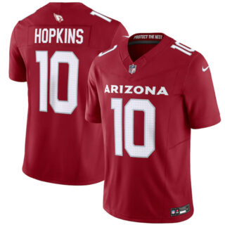 Men's Arizona Cardinals #10 DeAndre Hopkins Red Vapor Untouchable F.U.S.E. Limited Stitched Football Jersey