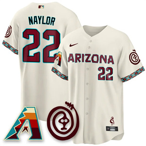 Men's Arizona Diamondbacks City Connect Concept Jersey V2 All Stitched Josh Naylor #22