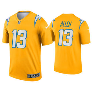 Men's Chargers #13 Keenan Allen Inverted Legend Gold Jersey