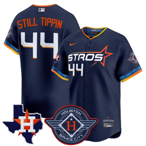 Men's Houston Astros 2025 City Connect Texas Patch Vapor Premier Limited Jersey All Stitched Screwston #713