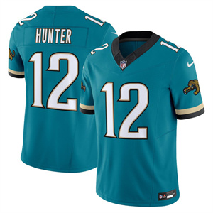 Men's Jacksonville Jaguars Florida Patch Vapor Jersey All Stitched Travis Hunter