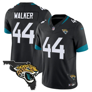 Men's Jacksonville Jaguars Florida Patch Vapor Jersey All Stitched Travon Walker #44