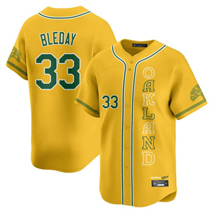 Men's Oakland Athletics City Connect Concept Jersey All Stitched JJ Bleday #33
