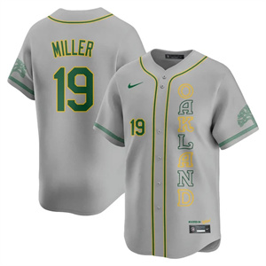 Men's Oakland Athletics City Connect Concept Jersey All Stitched Mason Miller #19