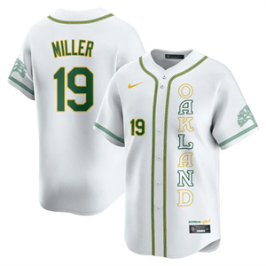 Men's Oakland Athletics City Connect Concept Jersey All Stitched Mason Miller #19
