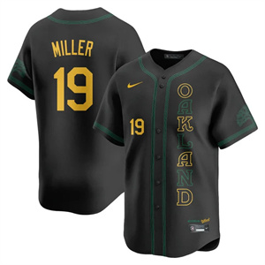 Men's Oakland Athletics City Connect Concept Jersey All Stitched Mason Miller #19