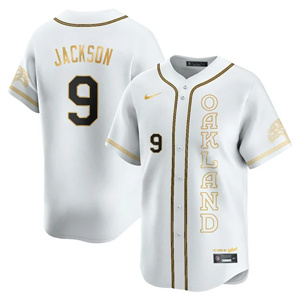 Men's Oakland Athletics City Connect Concept Jersey All Stitched Reggie Jackson #9