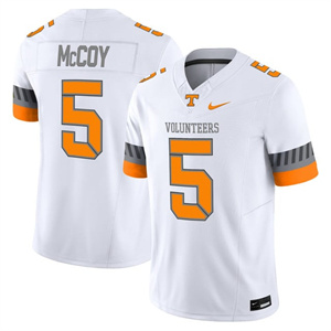 Men's Tennessee Volunteers #5 Bru McCoy 2025 'Smokey Grey Series' Vapor Limited Jersey V2 All Stitched