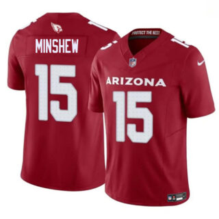 Men's Arizona Cardinals #15 Gardner Minshew Red 2026 F.U.S.E. Vapor Untouchable Limited Stitched Jersey