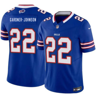 Johnson Blue 2026 F.U.S.E. Vapor Untouchable Limited Stitched Football Jersey