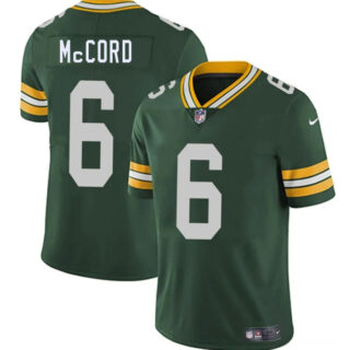 Men's Green Bay Packers #6 Kyle McCord Green 2026 Vapor Untouchable Limited Stitched Football Jersey