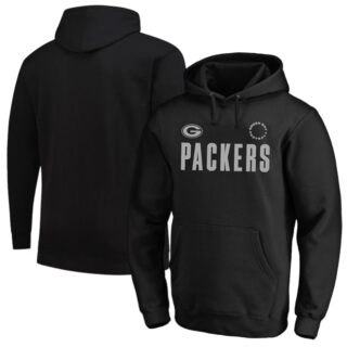 Men's Green Bay Packers Black Big & Tall Chip Shot Hoodie