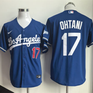 Men's Los Angeles Dodgers #17 Shohei Ohtani Royal 2026 Gold Collection Stadium Stitched Baseball Jersey