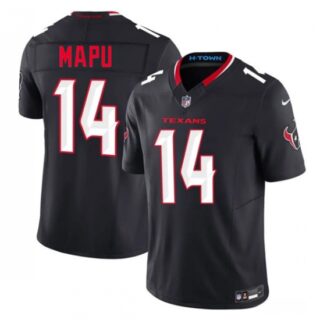 Men's Houston Texans #14 Marte Mapu Navy 2nd Alternate 2026 F.U.S.E. Vapor Limited Football Stitched Jersey