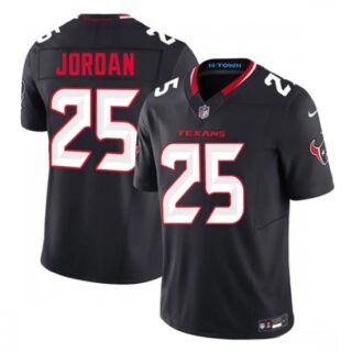 Men's Houston Texans #25 Jawhar Jordan Navy 2nd Alternate 2026 F.U.S.E. Vapor Limited Football Stitched Jersey