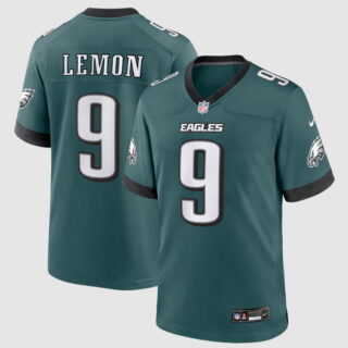 Men's Makai Lemon Green Philadelphia Eagles 2026 NFL Draft First Round Team Game Jersey