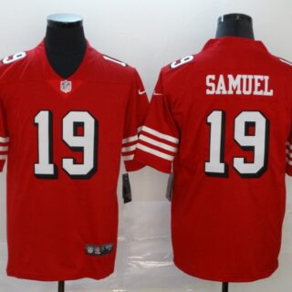 Nike 49ers 17 Emmanuel Sanders Red Color Rush Vapor Untouchable Limited Jesey
